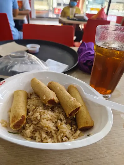 Chow Fan with Shanghai on Top