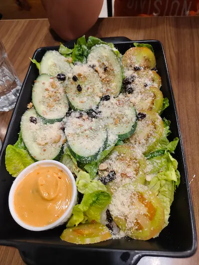 chicken salad parmesan