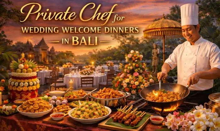 private chef for wedding welcome dinners