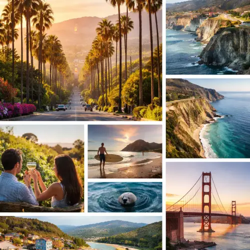 California travel bucket list