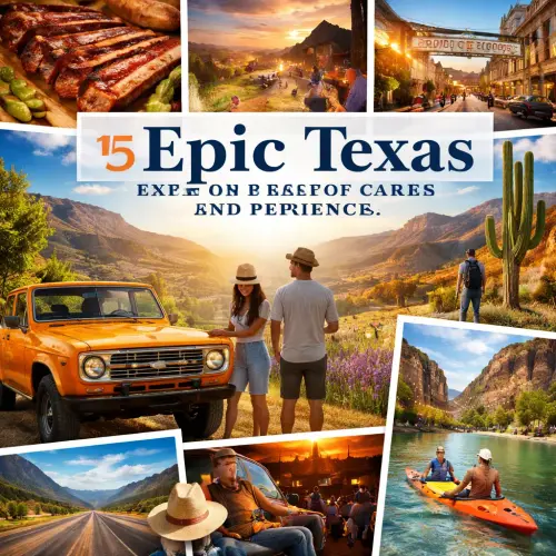 Epic Texas Experiences Worth Adding to Your Bucket List