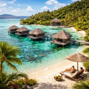 Flower Island Resort, remote escape Palawan, quiet resort Palawan