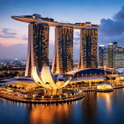 Marina Bay Sands, luxury Singapore, infinity pool