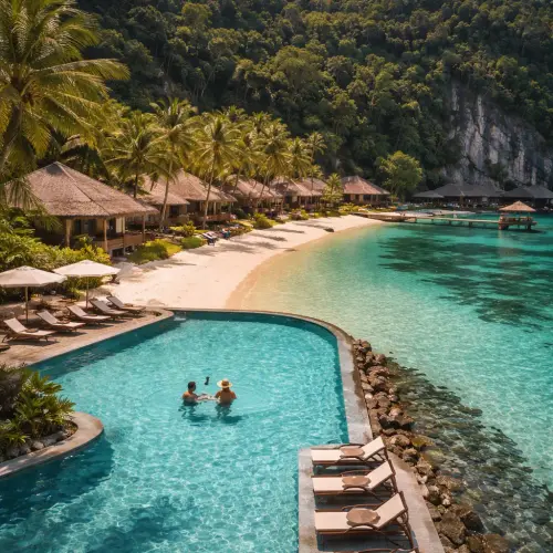 Pangulasian Island Resort, private island luxury El Nido, luxury villas Pangulasian