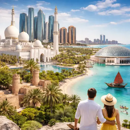 places to visit in Abu Dhabi, Abu Dhabi attractions, unforgettable trip Abu Dhabi