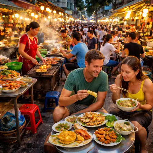 Saigon street food tour guide