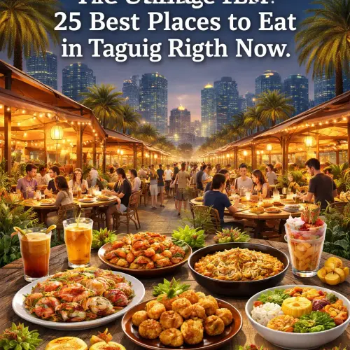 25 Best Places to Eat in Taguig Right Now
