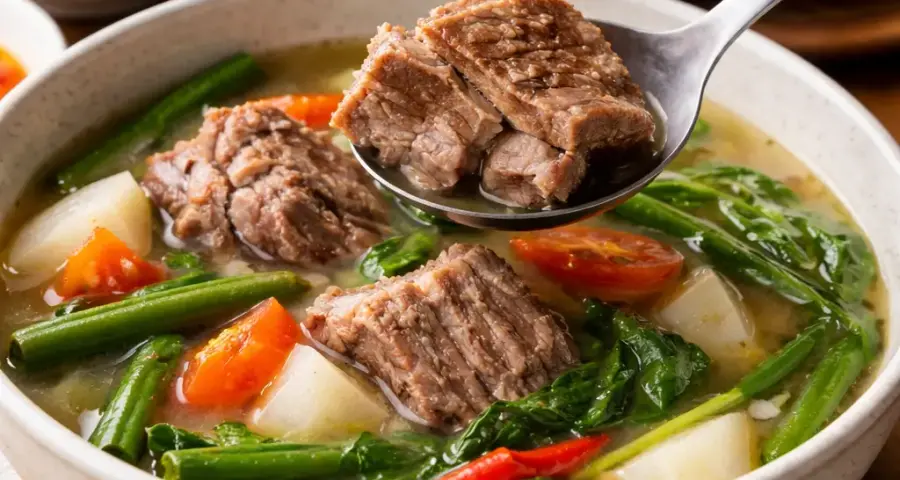 Sinigang na Beef Short Ribs (Twisted)