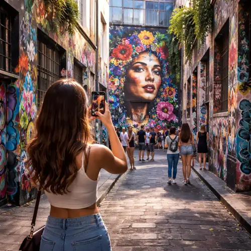 Melbourne Street Art Guide, best street art spots Melbourne, Instagrammable street art Melbourne