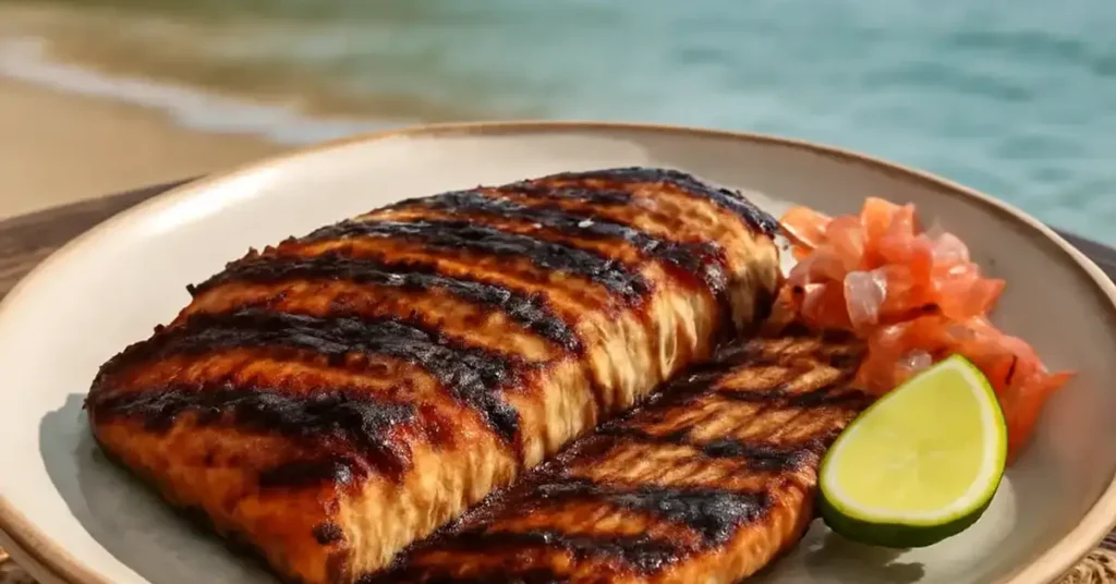 Palawan Grilled Tuna Belly, Palawan grilled tuna belly, grilled tuna belly Philippines, tuna belly delicacy