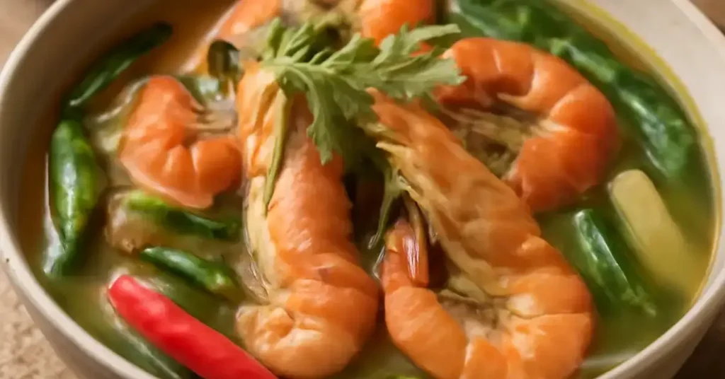 Palawan Prawn Sinigang, Palawan prawn sinigang, prawn sinigang Philippines, Palawan seafood delicacy