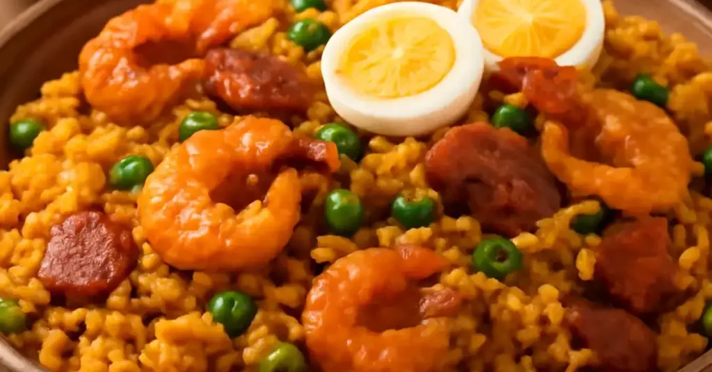 Pampanga Bringhe, Pampanga Bringhe recipe, Bringhe vs paella