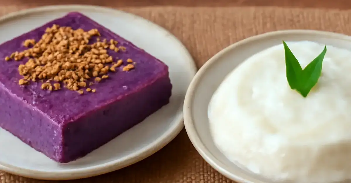 Pampanga Halayang Ube and Tibok-Tibok Combo