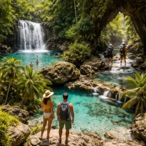 Waterfalls and Inland Adventures in Siargao, Siargao travel guide, Tayangban cave pool