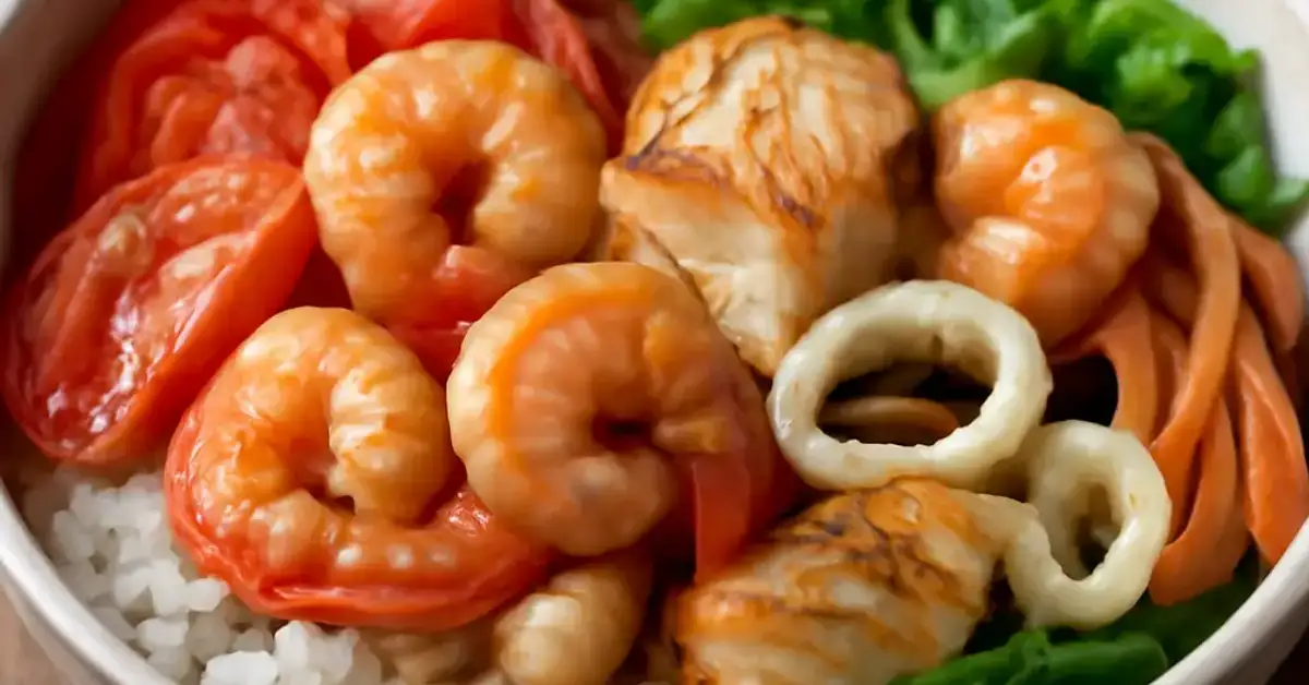 Palawan Seafood Rice Bowl