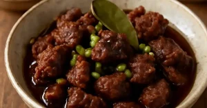Pampanga Pindang Damulag, carabao meat delicacy, sweet and tender cured meat